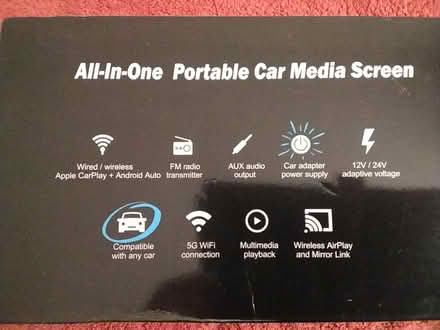 Photo of free Car media screen/sat nav. (Redbourn AL3) #1