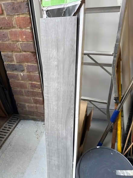Photo of free Kansan opus grey vinyl tiles x 9 (Faygate) #1