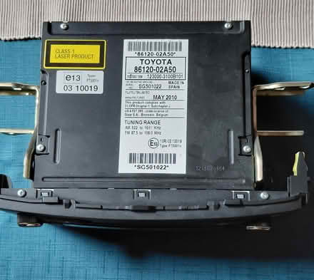 Photo of free Toyota DAB radio/CDplayer (Barton upon Irwell M30) #3