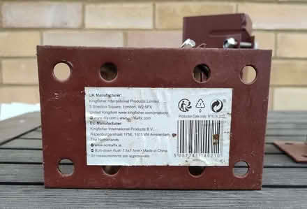 Photo of free Bolt down fence post holders (Butts Ash SO45) #2