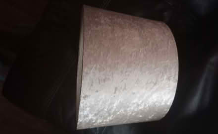 Photo of free Champagne crushed velvet light shade (Huyton L36) #2