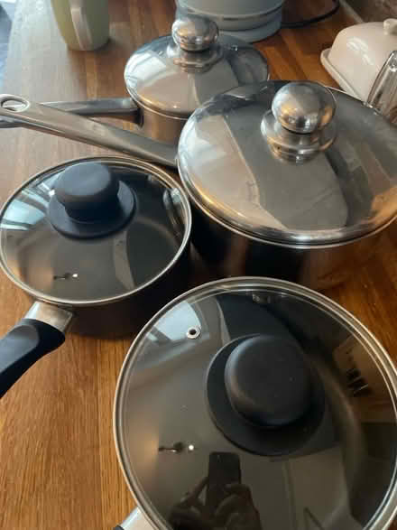 Photo of free Four saucepans (Frecheville S12) #1