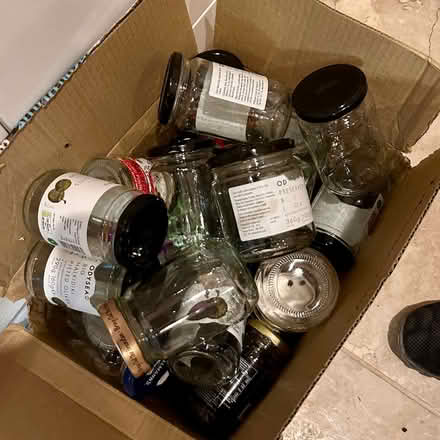 Photo of free Glass Jars suitable for Chutneys/Jams All with lids (Chipping Norton OX7) #1