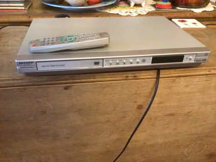Photo of free Sharp DVD player. Scart connection only (Teddington TW11) #1
