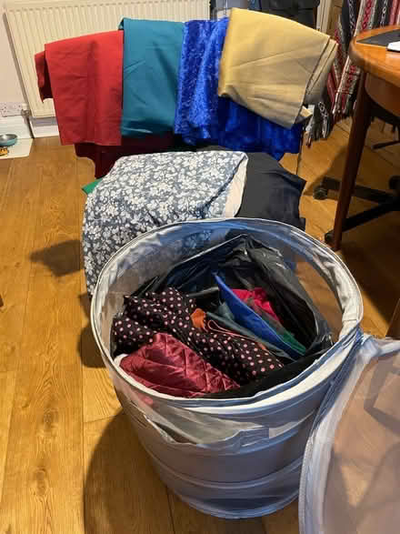 Photo of free Fabric - large amount, different colours, sizes , clean (Pollards Hill SW16) #3