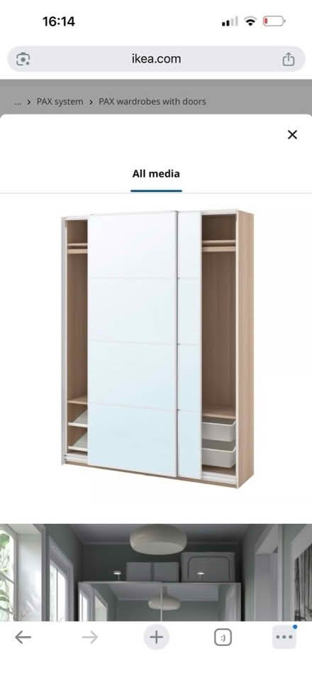 Photo of free PAX / AULI Wardrobe (Elephant and castle SE17) #1
