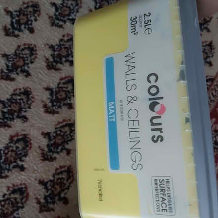 Photo of free Yellow & light blue paint (Blackhall EH4) #1