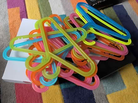 Photo of free IKEA cloth hangers and shoes boxes (Hammersmith W6) #1