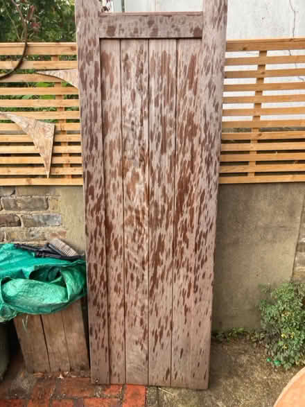 Photo of free Solid Oak Door/Gate (West Norwood.) #2