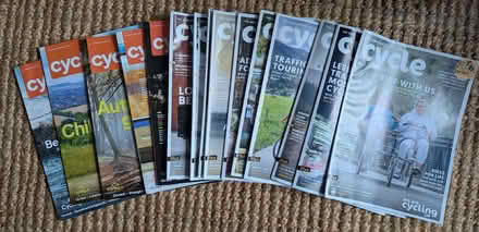 Photo of free "Cycle" magazines - 15 or so past editions (Chorlton M21) #1