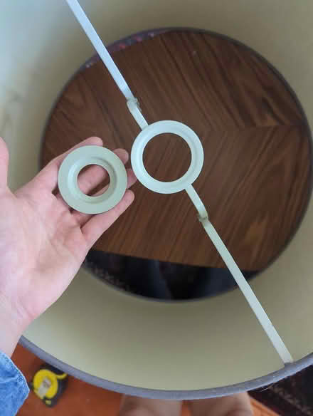 Photo of free Big grey ceiling lampshade (Haggerston E8) #4