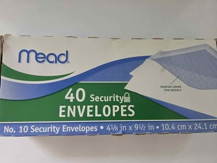 Photo of free Business envelopes (Farmington Hills) #1