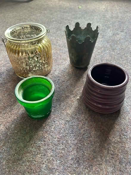 Photo of free Small plant pots/tea light holders (Funtley PO17) #1