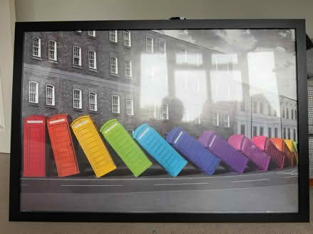 Photo of free Multicolour phone box framed pictur (Epsom) #1