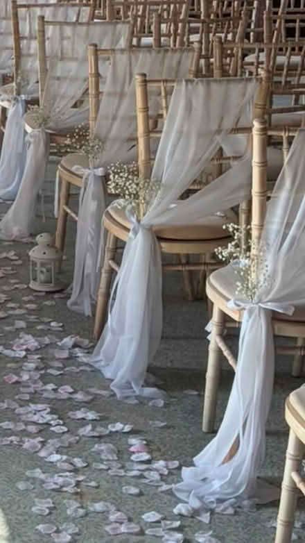 Photo of free Chair sashes for wedding (Bennett’s end) #2