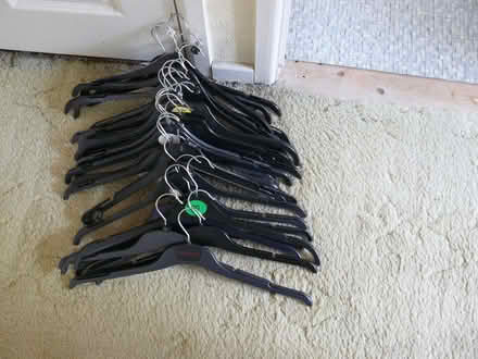 Photo of free 52 assorted coat hangers (Kempsey WR5) #2