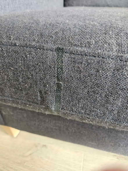 Photo of free Dark blue John Lewis sofa (Wokingham RG41) #3