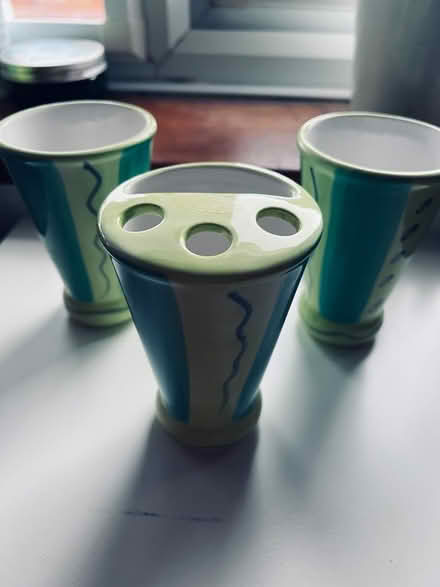 Photo of free Blue/green bathroom set (Warden Hill GL51) #2