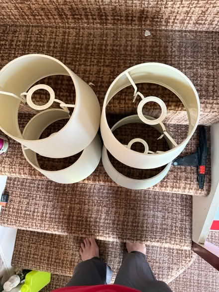 Photo of free LAMPSHADES x 4 (Croydon. CR2 9) #1