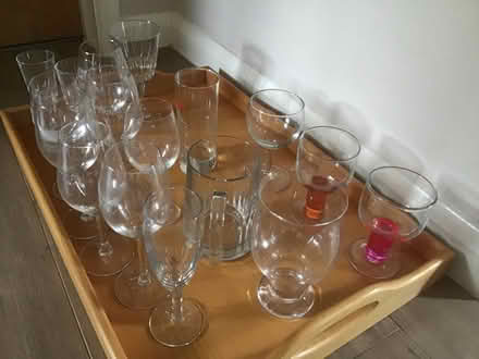 Photo of free Selection of wine/beer glasses (Whitegrove RG42) #1