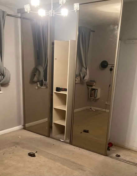 Photo of free Mirror wardrobe doors (Rusthall TN4) #1