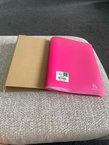 Photo of free 2 x folders (Sidcup DA15) #1