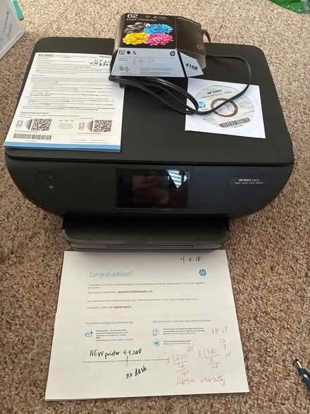 Photo of free hp envy 5660 (Stanardsville.) #4
