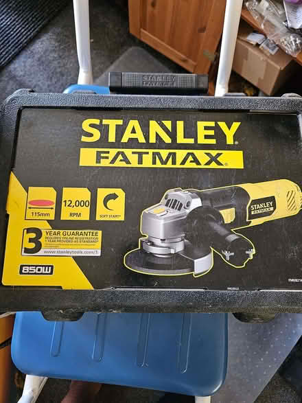 Photo of free Stanley Fatmax angle grinder (Hilltop AL10) #3