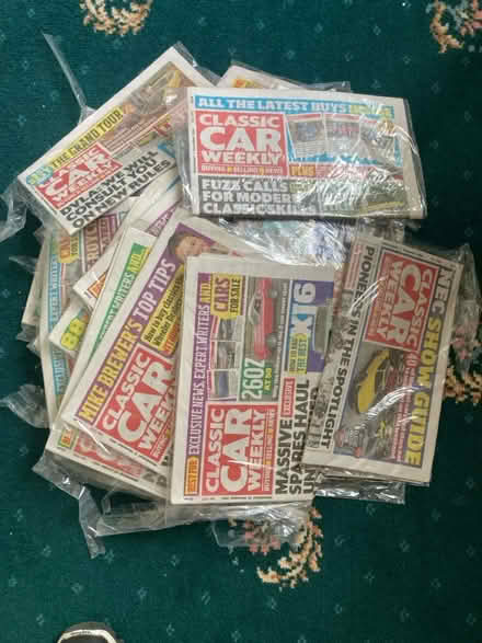 Photo of free Classic car weekly magazines (DE4 3DB) #1
