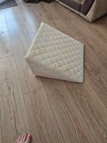 Photo of free Wedge pillow with removable cover (Cradley WR13) #2