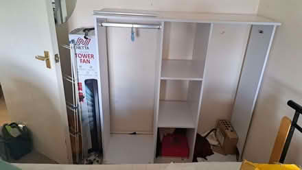Photo of free Open Wardrobe / Clothes Rail with Shelves (New Town CO1) #1