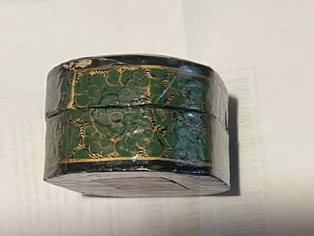 Photo of free Small paper mache box (Finsbury Park N4) #3