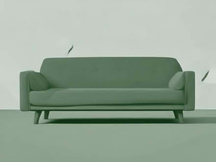 Photo of free Navy blue sofa (Greasby CH49) #1