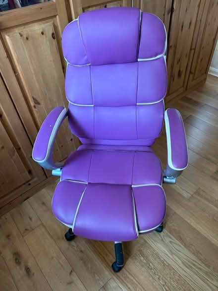 Photo of free Purple Computer chair (New Brighton CH45) #1