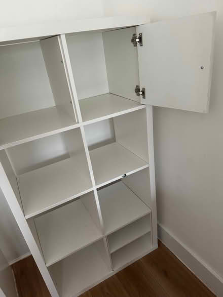 Photo of free Kallax 8 cubes with two doors (Fleetville AL4) #1