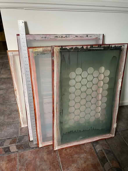 Photo of free Screen printing frames, big (Hackney wick E9) #1