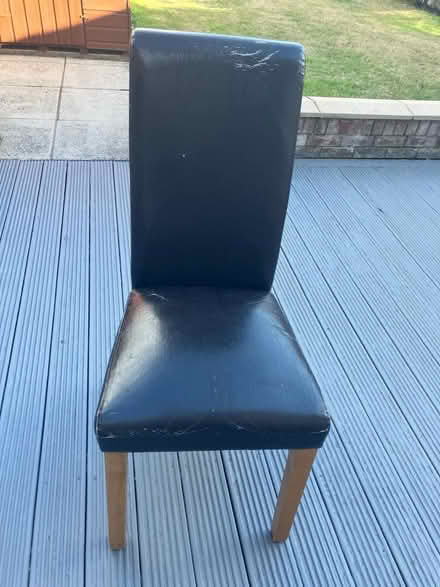 Photo of free 6 Dining Chairs (Mossley Hill L187) #1