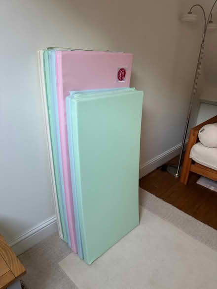 Photo of free Foldaway padded pastel playpen (Stokeinteignhead, N.Abbot TQ12) #2
