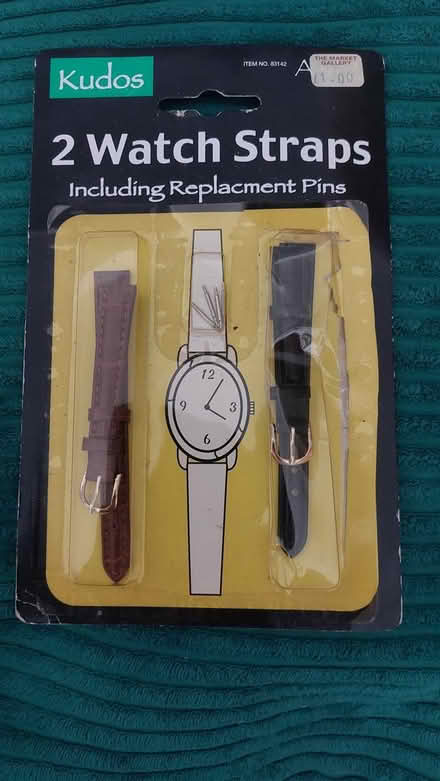 Photo of free x2 watch straps & replacement pins (dorset BH12) #1