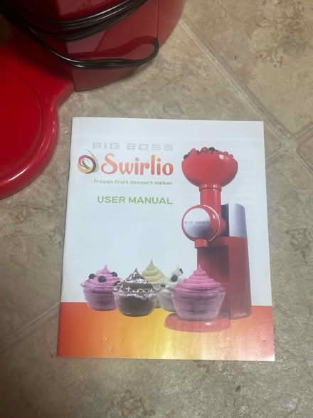 Photo of free Swirlio Frozen Dessert Maker (west san jose) #2