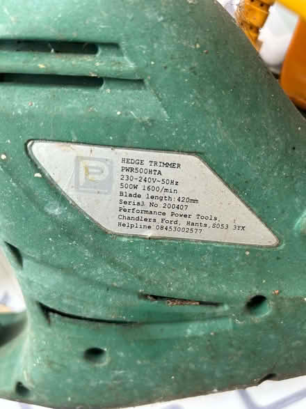Photo of free Electric hedge trimmer - spares or repair (Martham NR29) #2