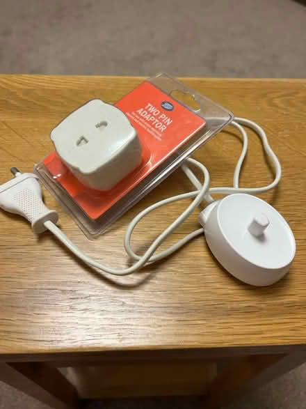 Photo of free 2 pin adapter & toothbrush charger (Beckenham BR3) #1