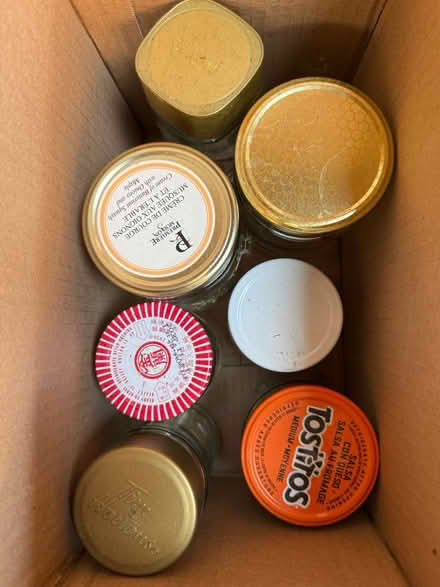 Photo of free Glass jars of various sizes (Vic Park north of Eglinton) #1
