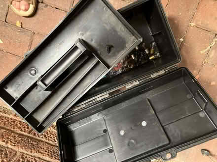 Photo of free Plastic toolbox with bulbs (Brickhill MK41) #1