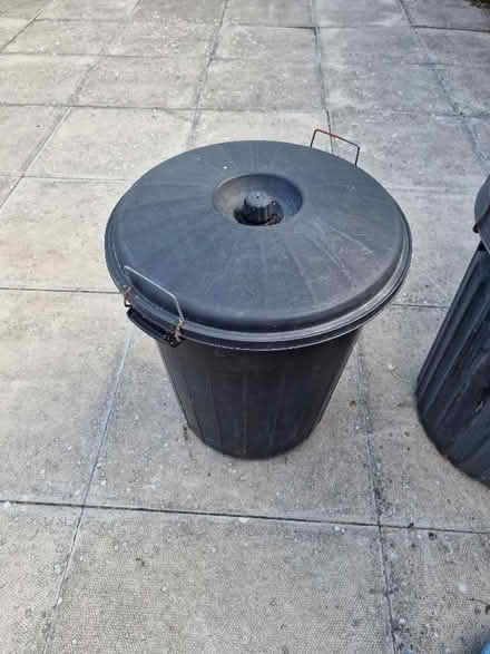 Photo of free two black containers / bins (Sparkhill B11) #1