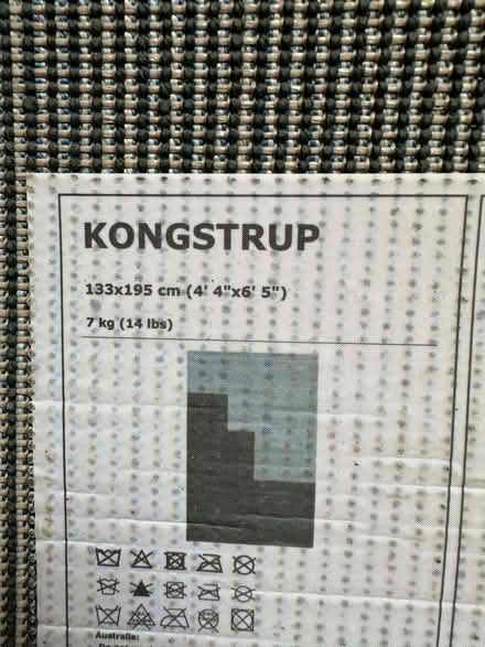Photo of free IKEA Rug (Camberwell SE5) #2