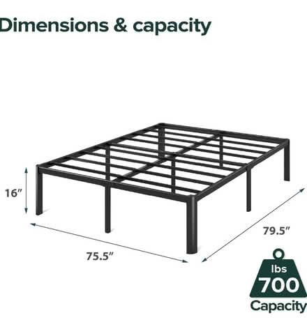 Photo of free King Sized Bed Frame (West End, Watertown) #2