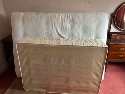 Photo of free Sofa and 2 chairs .2 singles and a double bed (Colby CA16) #4