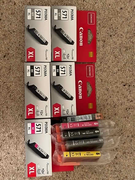 Photo of free Canon inkjet cartridges (Langwathby CA10) #1