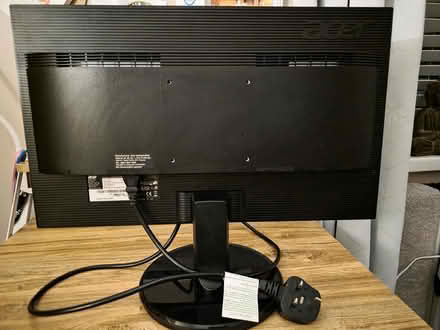 Photo of free Acer Computer Monitor, Model K222HQL (Largymore BT27) #2